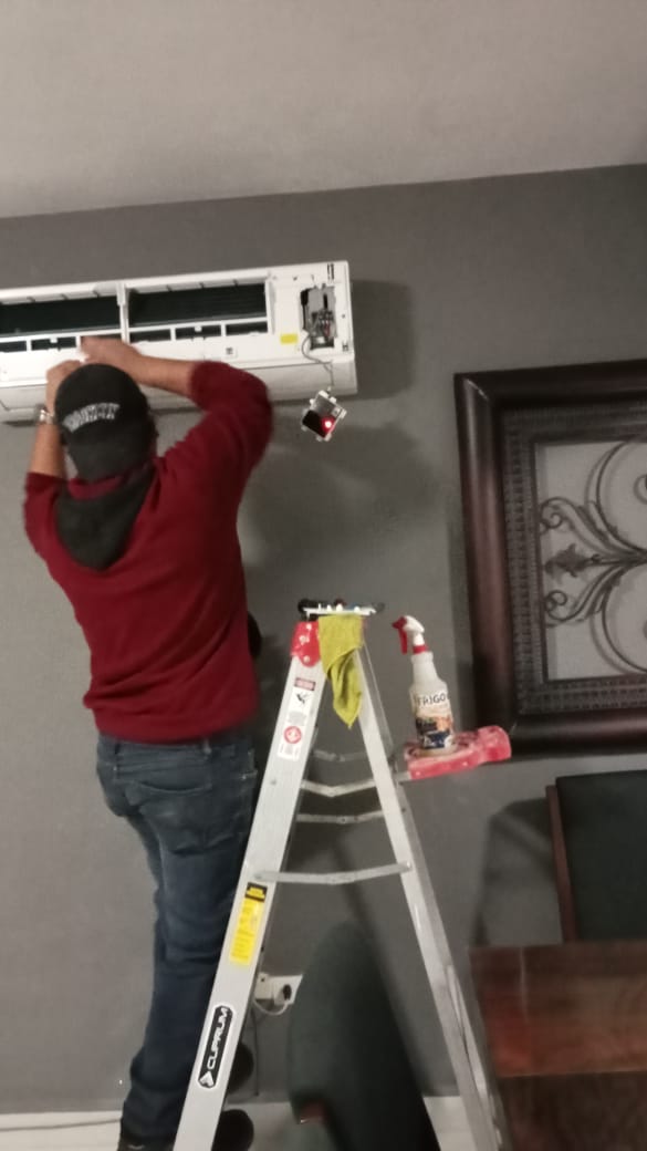 Instalación de minisplit doméstico